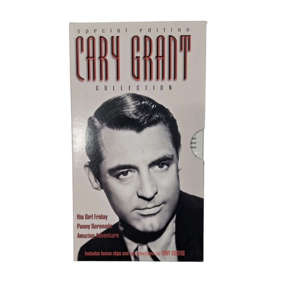 Cary Grant Collection (VHS, 1998, 3-Tape Set) - Picture 1 of 4